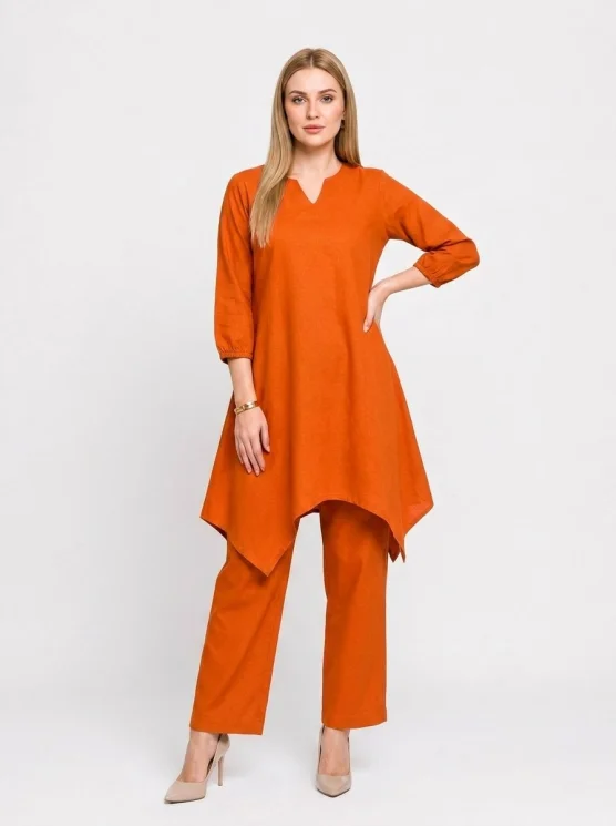 Women's V-Neck Co-Ord Set